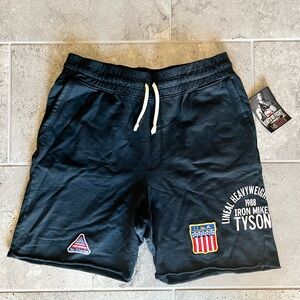 Iron Mike Roots of Fight sweat shorts.